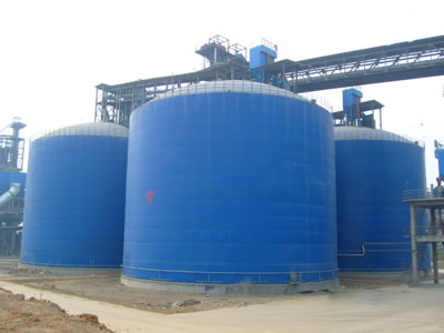 南乐水泥钢板库改造