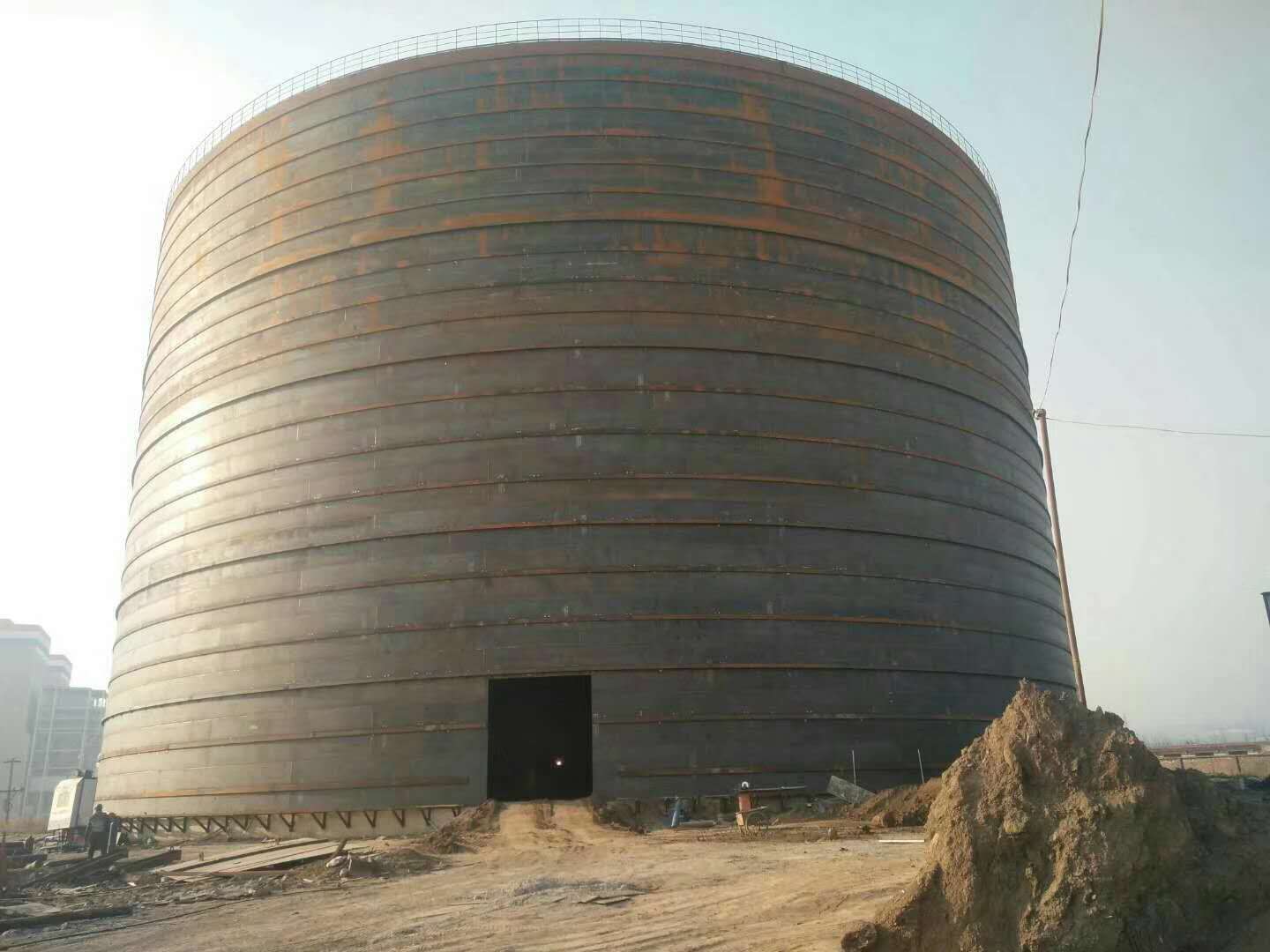 南乐承建大型钢板库的好处及原理