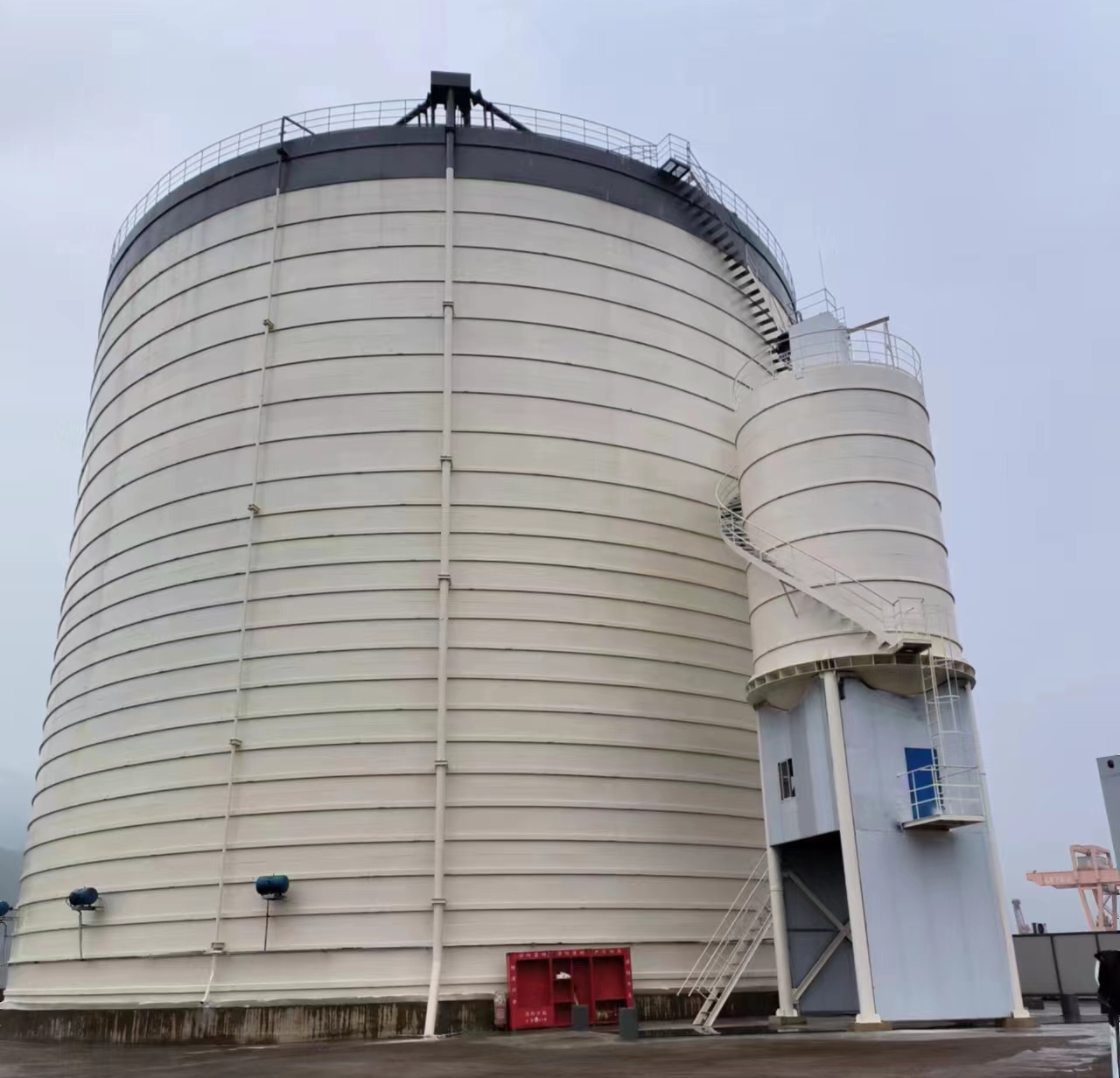 南乐10万吨水泥钢板库